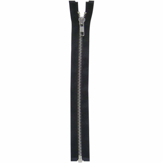 COSTUMAKERS 25 cm (10 in) Activewear One-Way Separating Zipper – Black