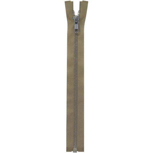COSTUMAKERS Activewear One Way Separating Zipper 75cm (30") - Light Beige - 1750
