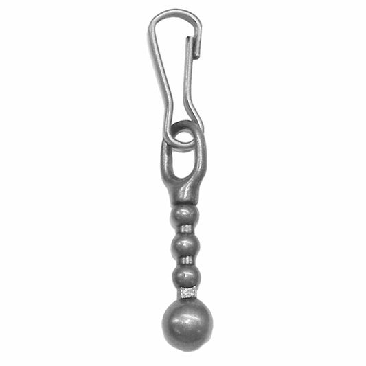 COSTUMAKERS Ball Zipper Drop Pull with Hook – Nickel