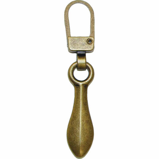 COSTUMAKERS Zipper Pull – Teardrop – Gold