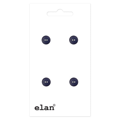 ELAN 2 Hole Button 12 mm (1/2 in.) 4 Count