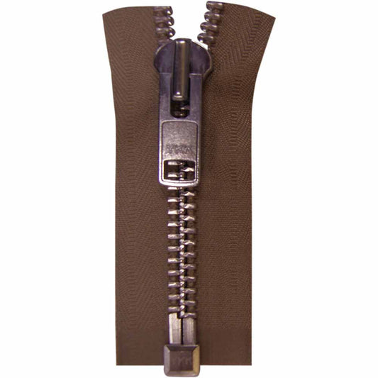 COSTUMAKERS Outerwear One Way Separating Zipper 50cm (20") -  Sept. Brown - 1755