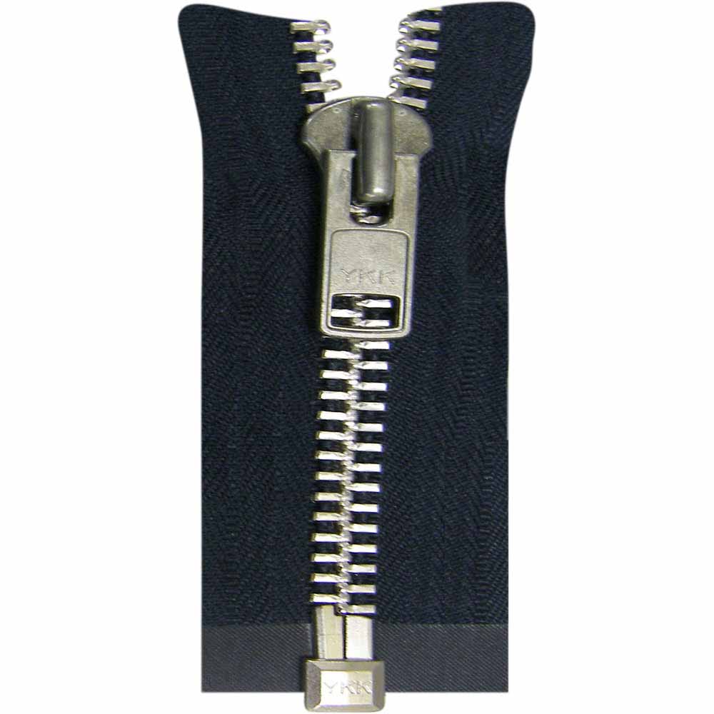 COSTUMAKERS 85 cm (34 in) Outerwear One-Way Separating Zipper – Navy