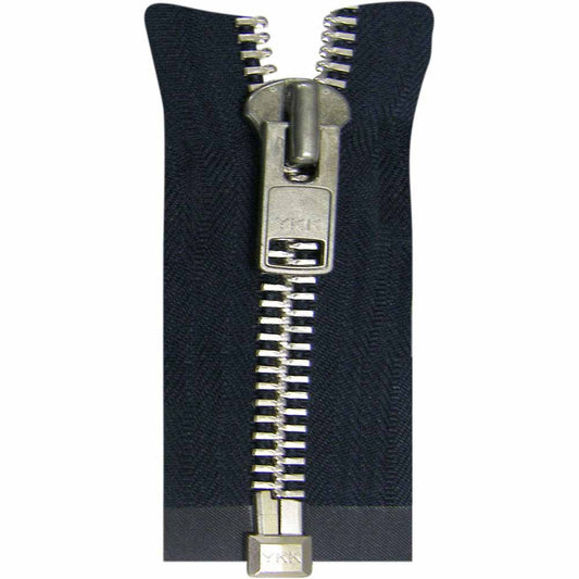 COSTUMAKERS 85 cm (34 in) Outerwear One-Way Separating Zipper – Navy