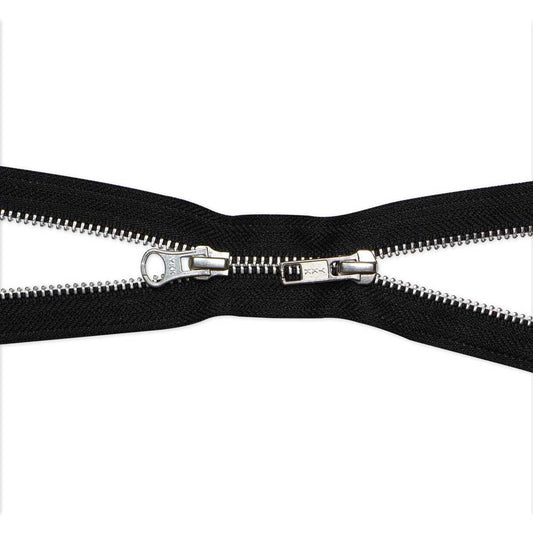COSTUMAKERS 75 cm (30 in) Activewear Two-Way Separating Zipper – Black