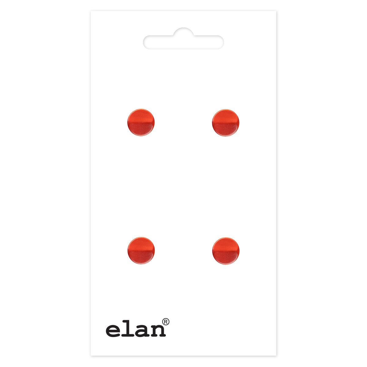 ELAN Shank Button 12 mm (1/2 in.) 4 Count