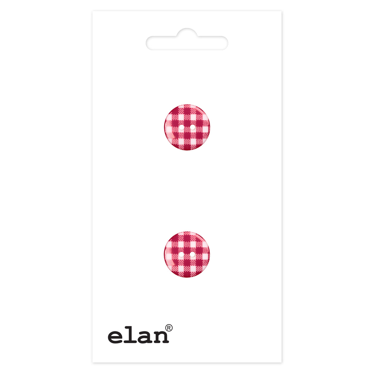 ELAN 2 Hole Button 20 mm (3/4 in), 2 Count