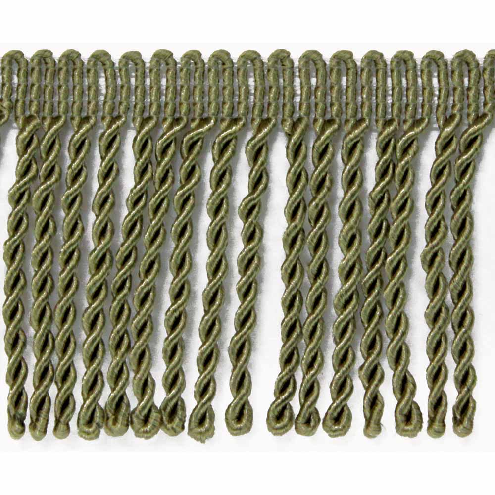 CREATIV DÉCOR Bullion Fringe 5.5 cm x 2 m - Sage Green - alternate view