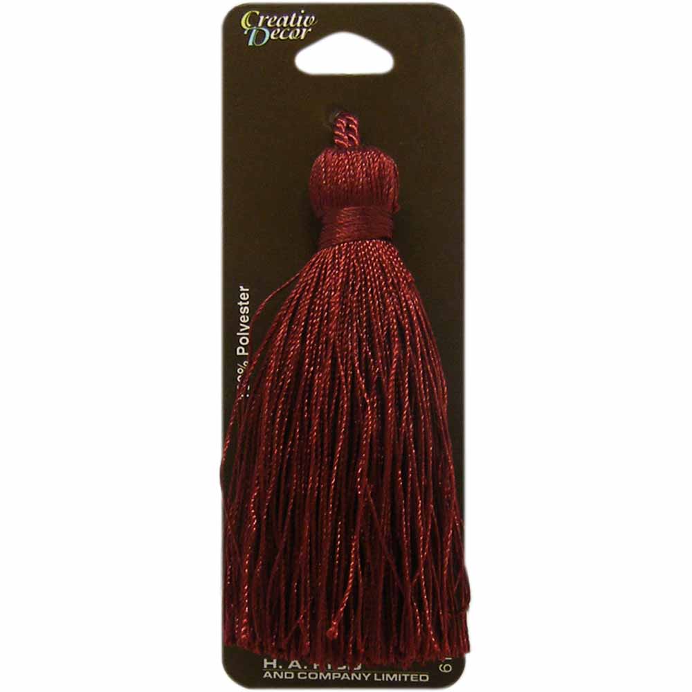 CREATIV DÉCOR Tassel 9.5cm (3 3/4"") - Wine