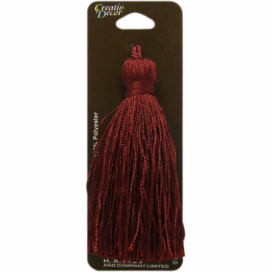 CREATIV DÉCOR Tassel 9.5cm (3 3/4"") - Wine
