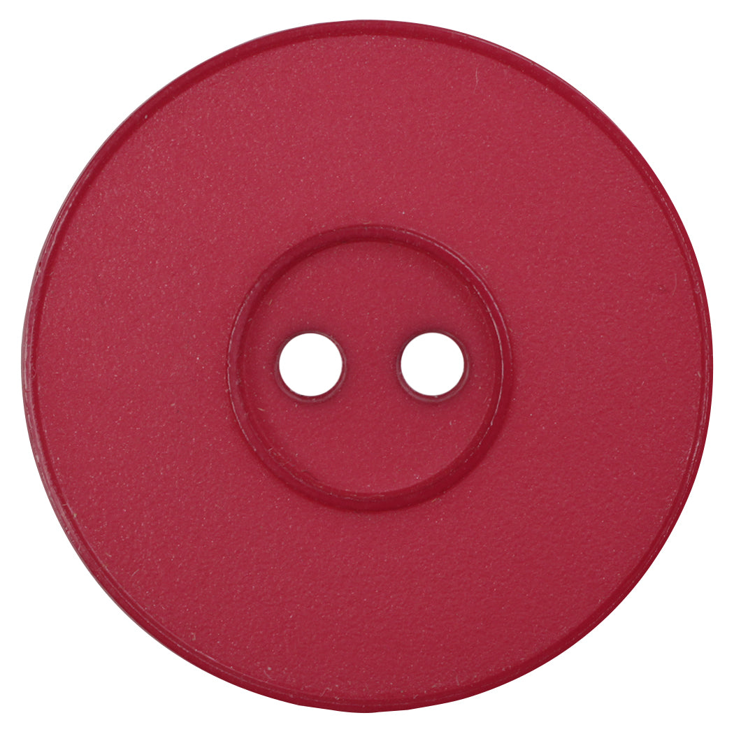 ELAN wine 2-hole button 25 mm, SKU 620991E