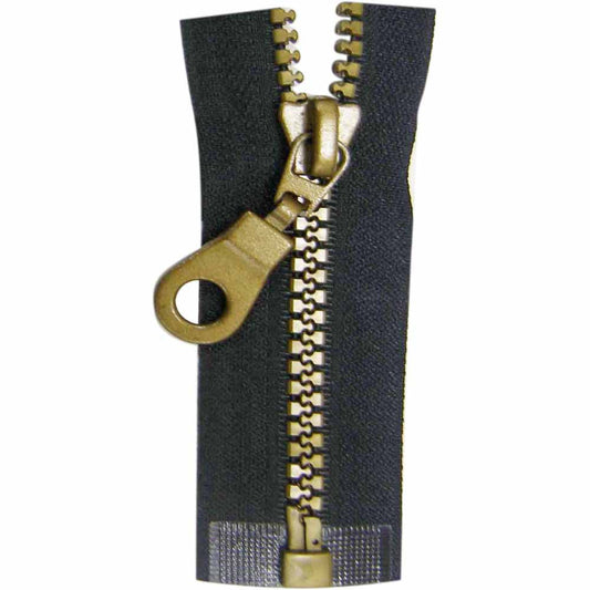 COSTUMAKERS 60 cm (24 in) Activewear One-Way Separating Zipper – Navy