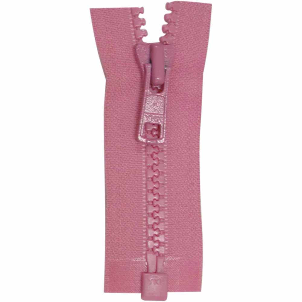 COSTUMAKERS — Activewear One-Way Separating Zipper 30cm (12"") — Holiday Pink — 30 cm (12") — 1764