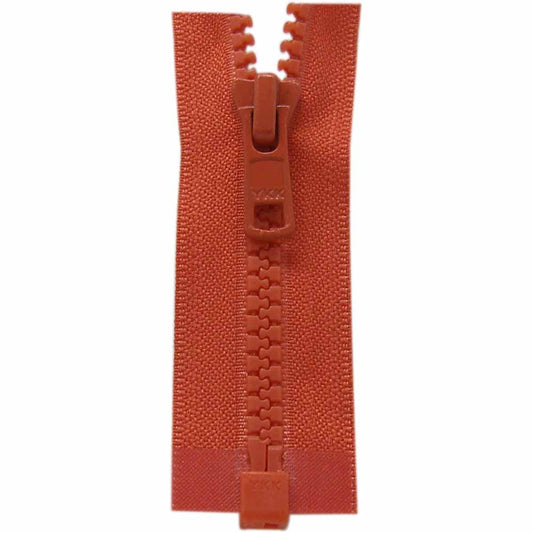COSTUMAKERS 60 cm (24 in) Activewear One-Way Separating Zipper – Hot Coral