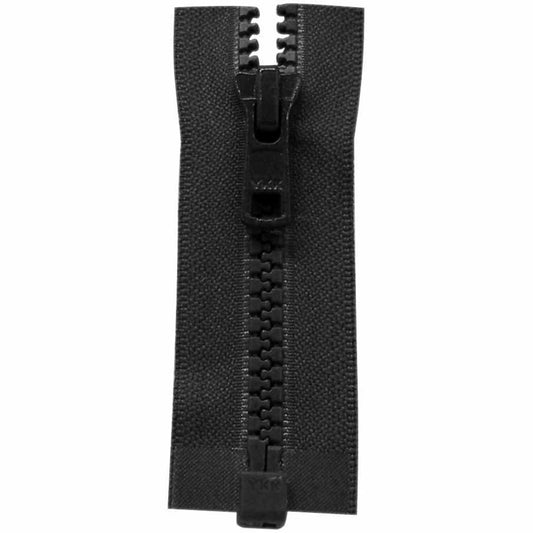COSTUMAKERS 85 cm ( in) Activewear One-Way Separating Zipper – Black