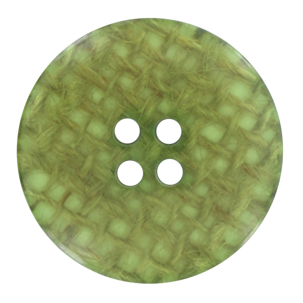 ELAN green 4-hole button 23 mm, SKU 661083D
