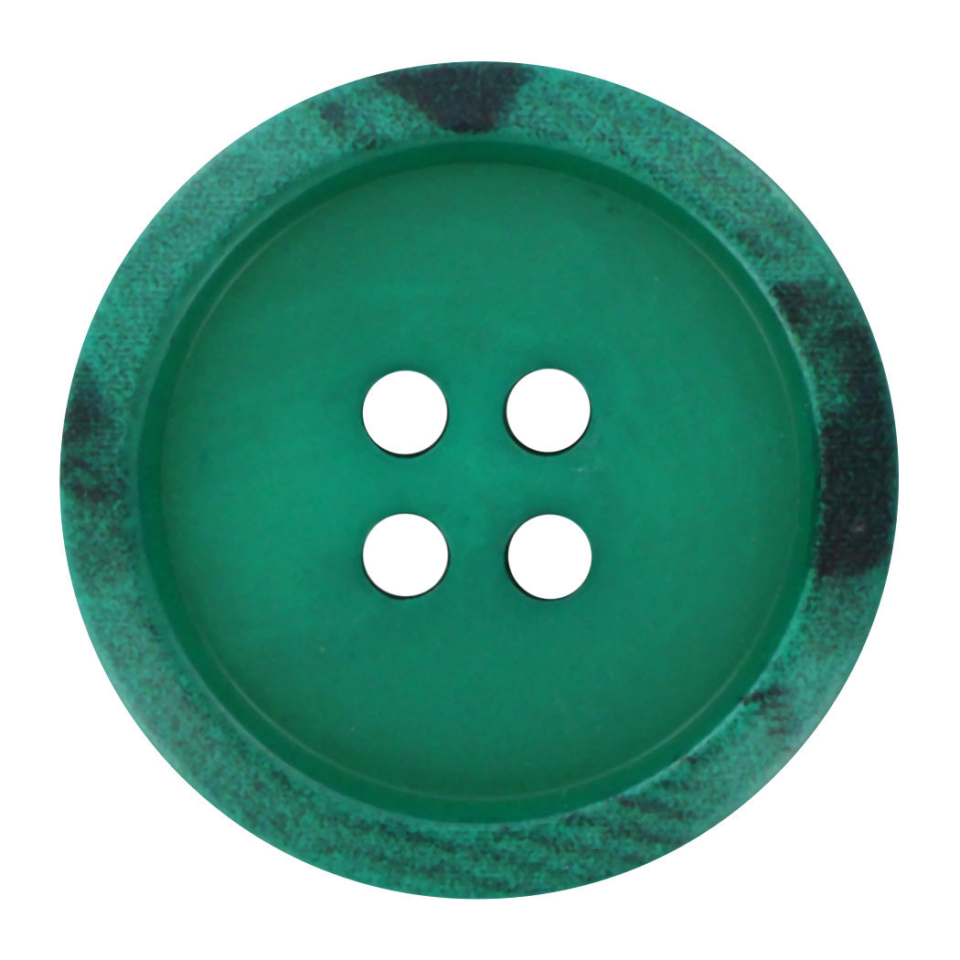 ELAN 4-Hole Buttons 15 mm (9/16 in.) - Green, 3 Count