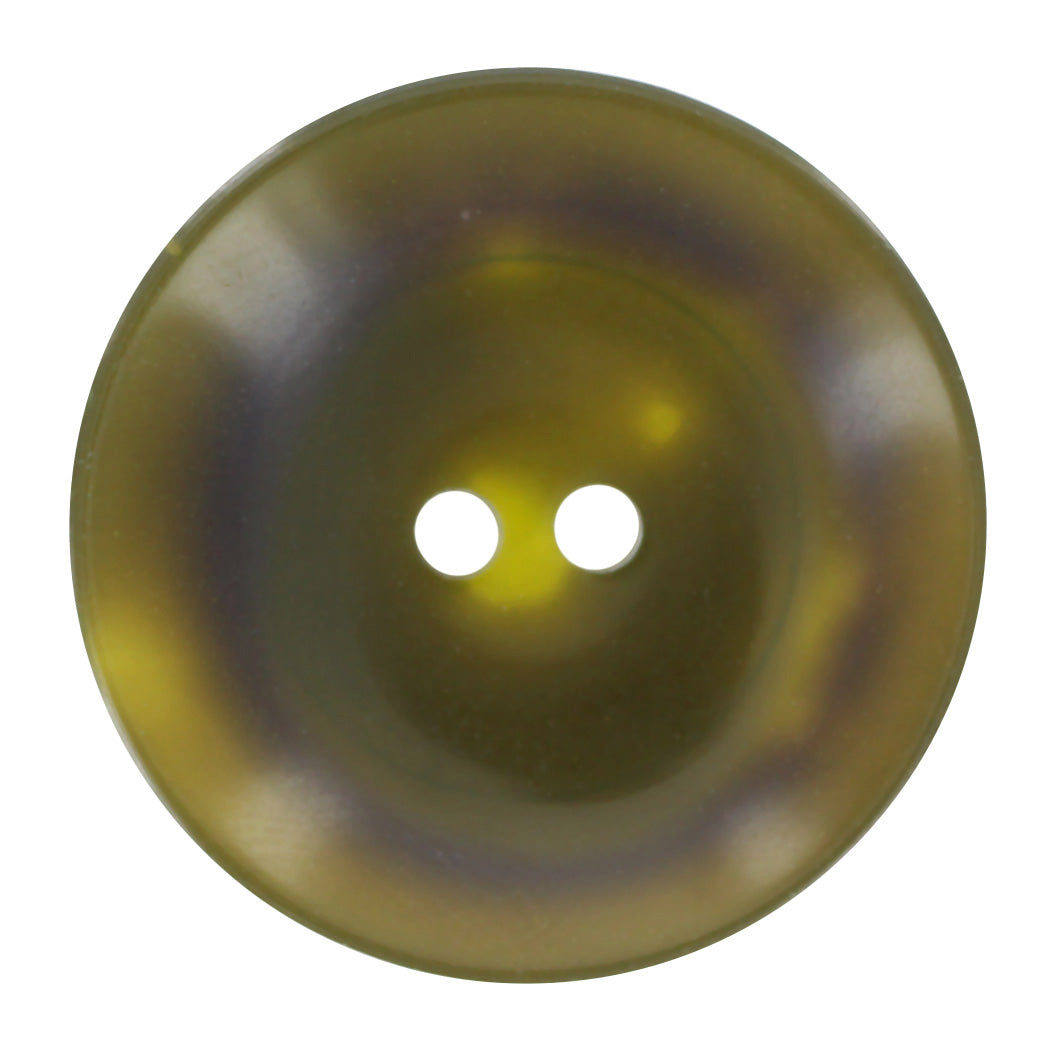 ELAN 2-hole green buttons 25 mm, 2 count