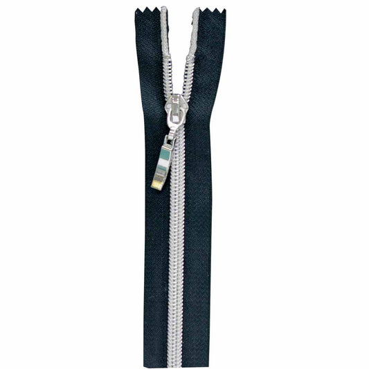VIZZY Fashion Closed End Zipper 18 cm (7 in.) - Black - 1770