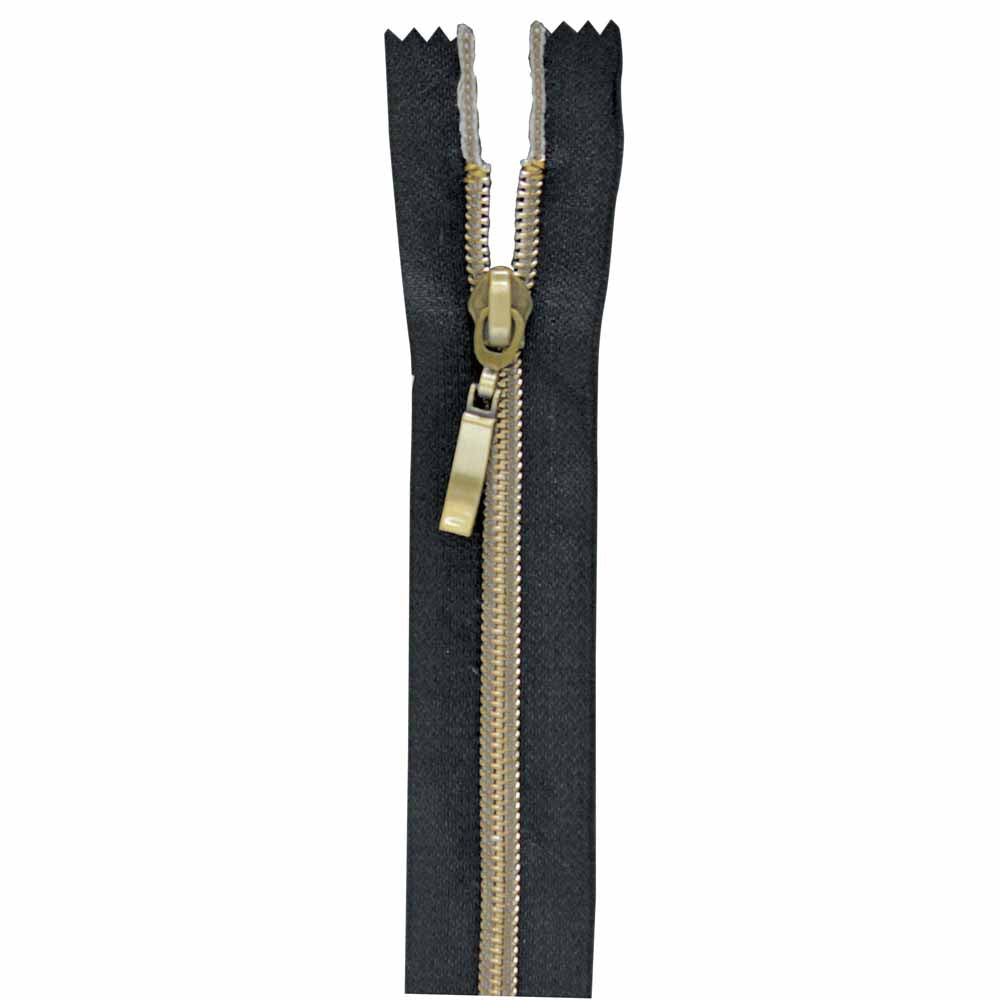 VIZZY Fashion Closed End Zipper 55 cm (22 in.) - Black - 1771