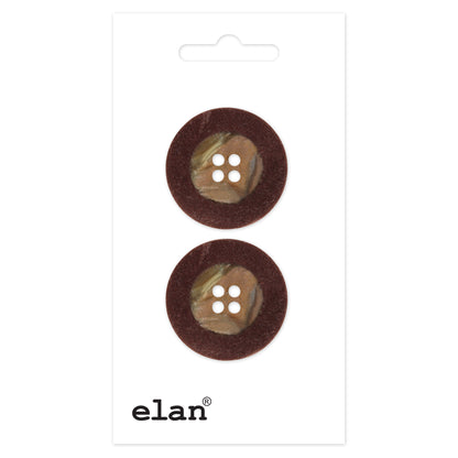ELAN Shank Button 25 mm (1 in), 2 Count