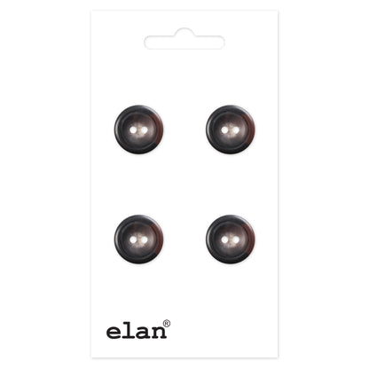 ELAN 2-hole button 11 mm (3/8 in), 4 count - 721422E