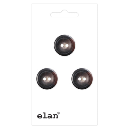 ELAN 2-hole button 18 mm (3/4 in), 3 count - 721423E