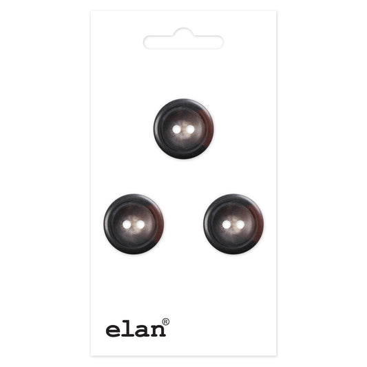 ELAN 2-hole button 18 mm (3/4 in), 3 count - 721423E