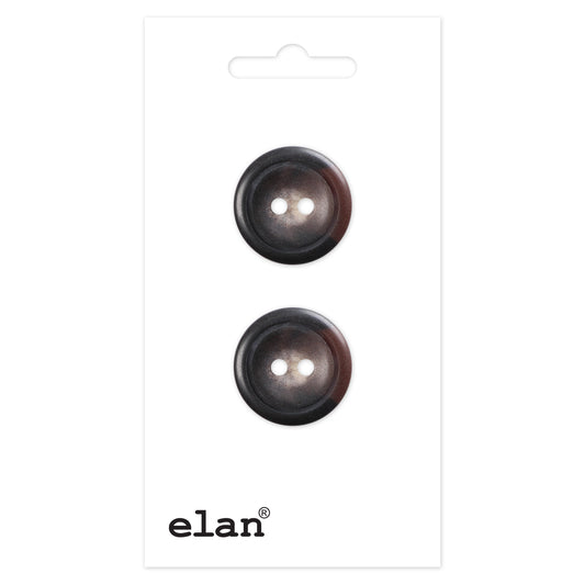 ELAN 2-hole button 25 mm (1 in), 2 count - 721424E
