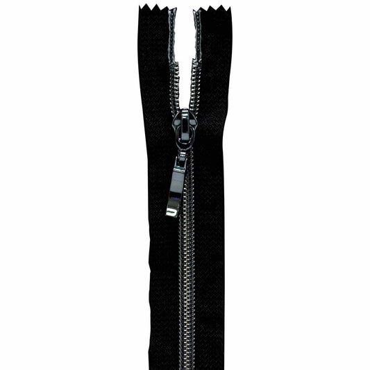 VIZZY Fashion Closed End Zipper 18 cm (7 in.) - Black - 1772