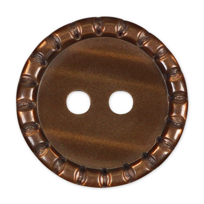 ELAN 2 Hole Button — 15 mm (5/8 in.) — 4 Count - unpackaged view