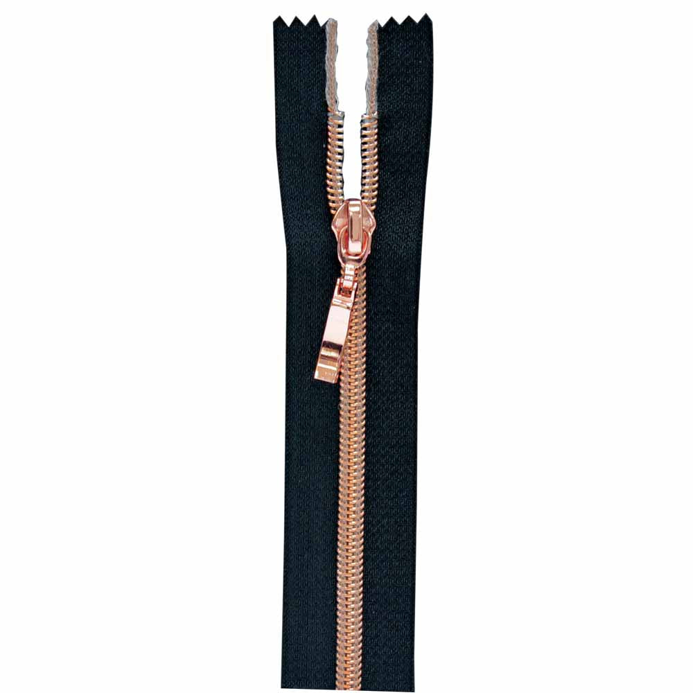 VIZZY Fashion Closed End Zipper 55 cm (22 in.) - Black - 1773