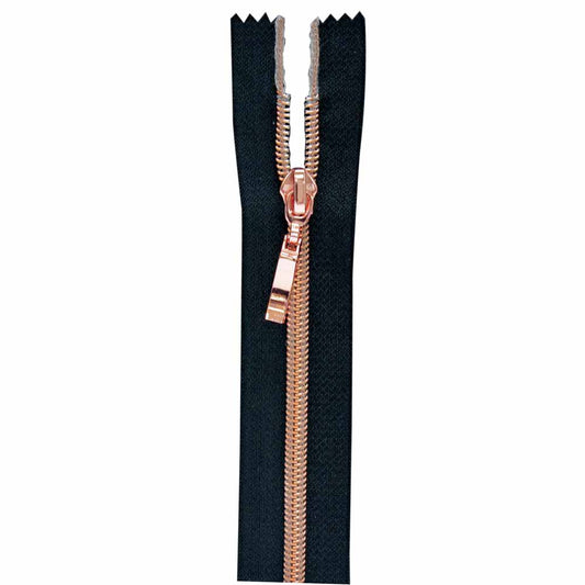 VIZZY Fashion Closed End Zipper 55 cm (22 in.) - Black - 1773