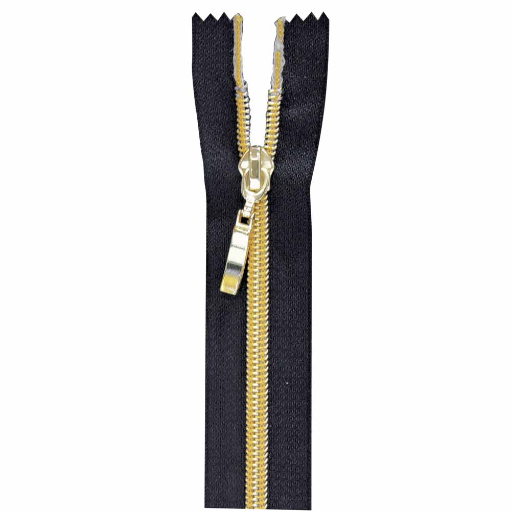 VIZZY Fashion Closed End Zipper 18 cm (7 in.) - Black - 1775