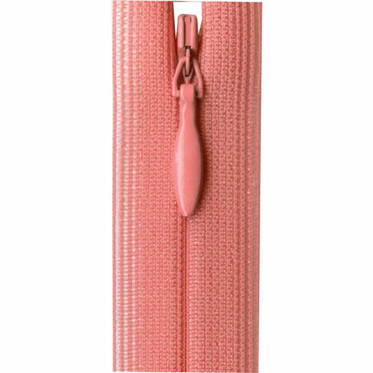 COSTUMAKERS Invisible Closed End Zipper – 20 cm (8") – Coral Pink – 1780