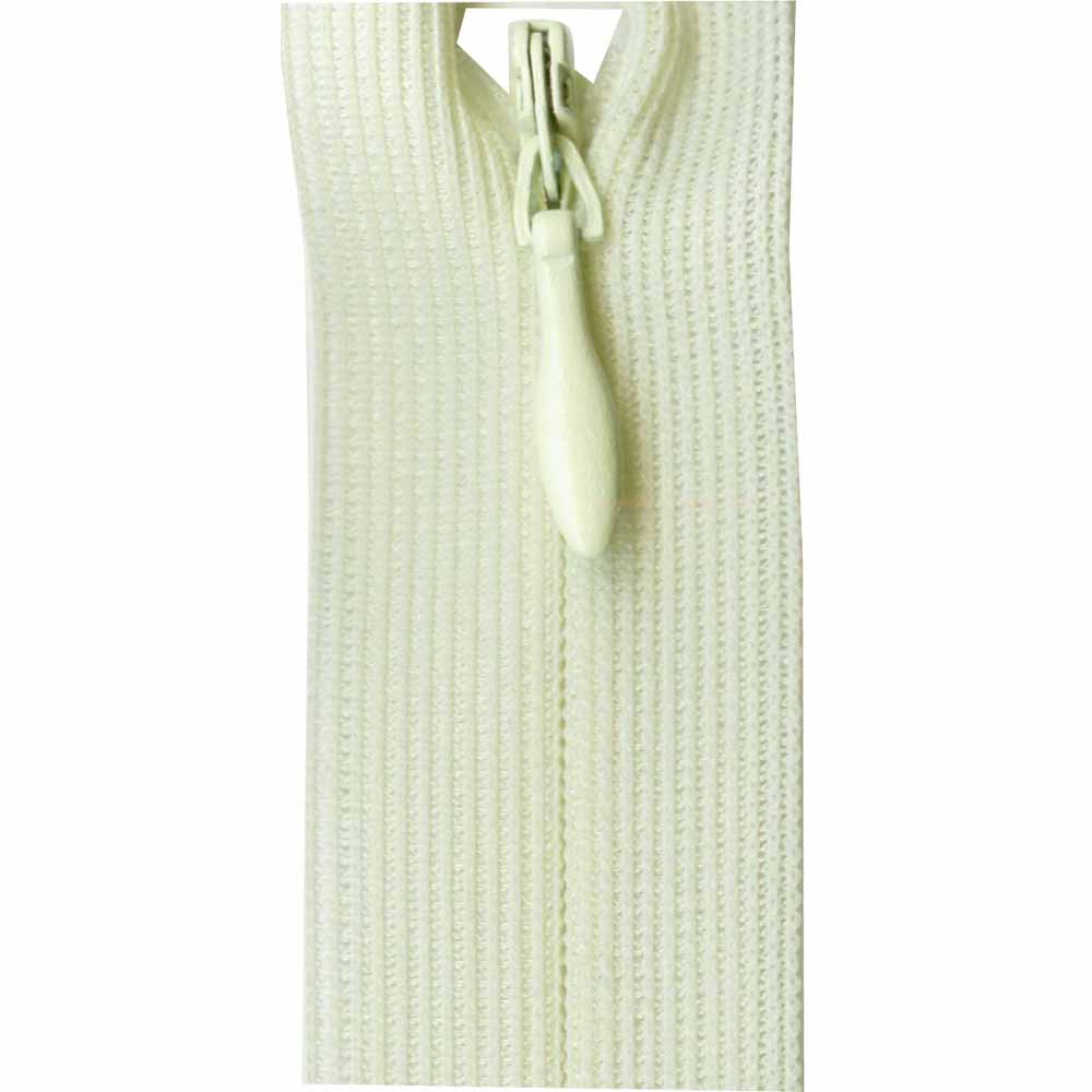 COSTUMAKERS Invisible Closed End Zipper 55cm (22") - Ivory - 1780