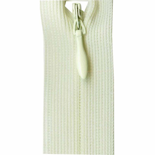 COSTUMAKERS Invisible Closed End Zipper 55cm (22") - Ivory - 1780
