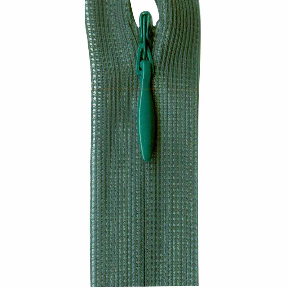 COSTUMAKERS Invisible Closed End Zipper 55cm (22") - Dark Green - 1780