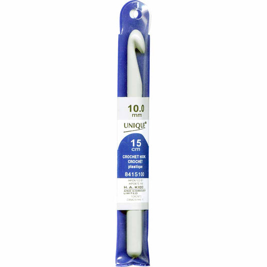 UNIQUE CROCHET Crochet Hook — 6″ Plastic, 10 mm (US N/P‑15)