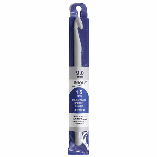 UNIQUE CROCHET – Crochet Hook – Plastic – 15 cm – 9 mm (US M/N-13)
