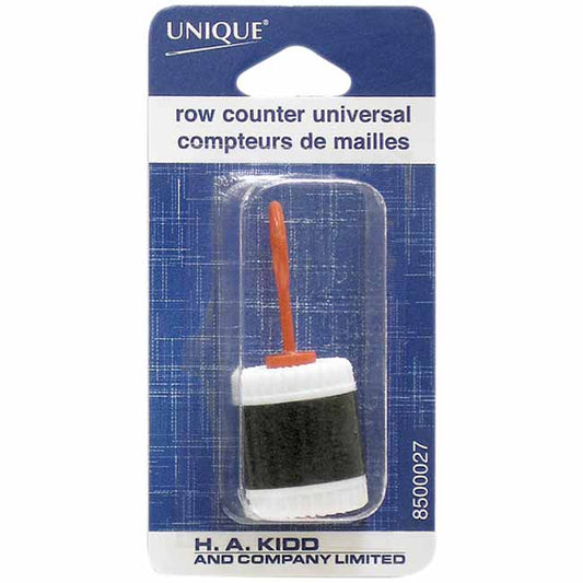UNIQUE KNITTING Universal Row Counter — Slide‑On Counter for Any Needle Size
