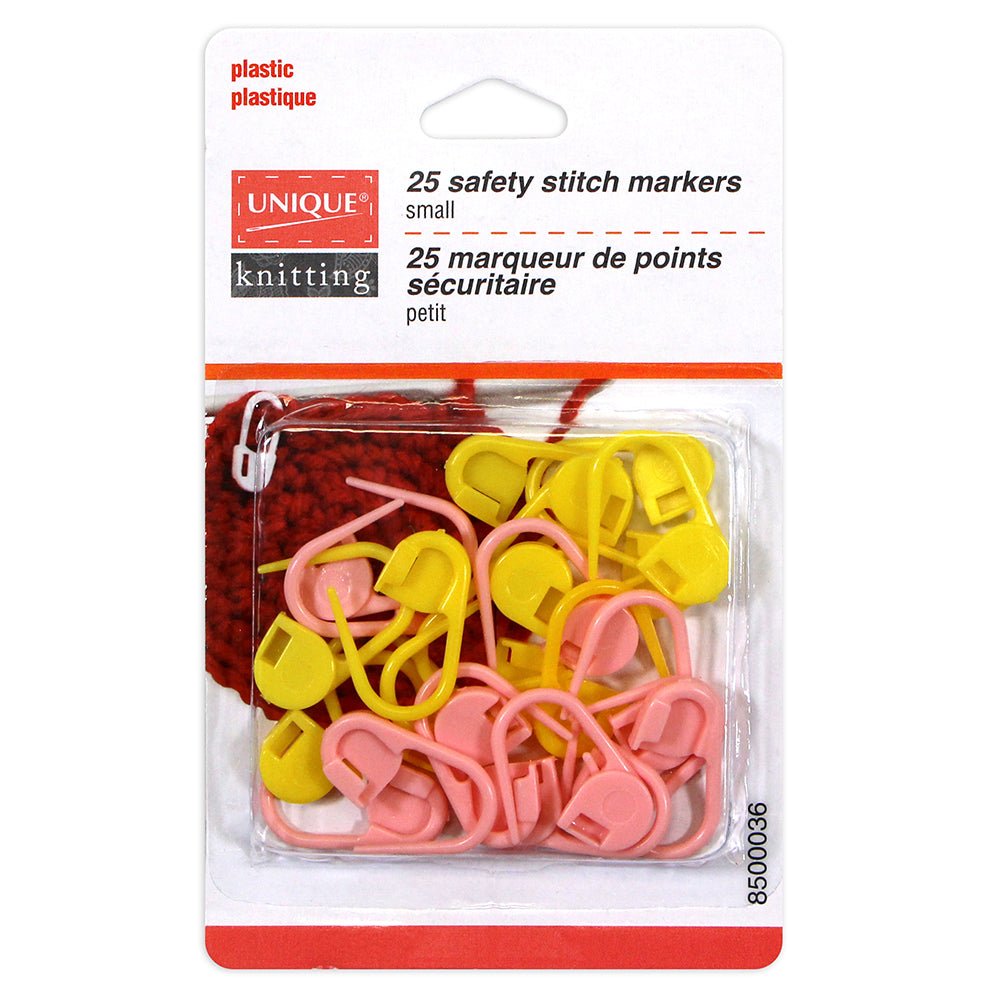 UNIQUE KNITTING Safety Stitch Markers — Small, 25 pcs