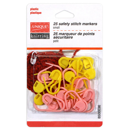 UNIQUE KNITTING Safety Stitch Markers — Small, 25 pcs