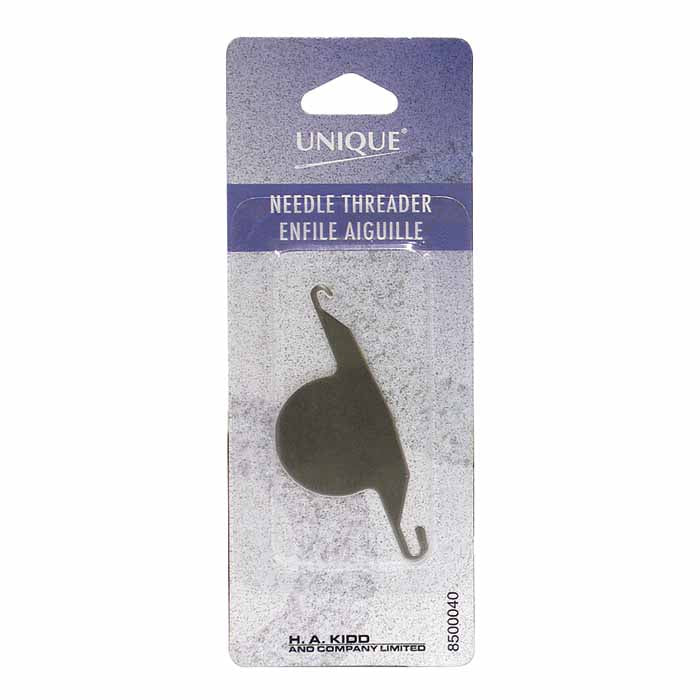 UNIQUE KNITTING Yarn Needle Threader — Dual‑End Threader for Small & Large Eyes