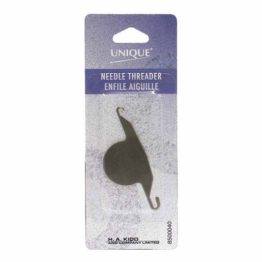 UNIQUE KNITTING Yarn Needle Threader — Dual‑End Threader for Small & Large Eyes