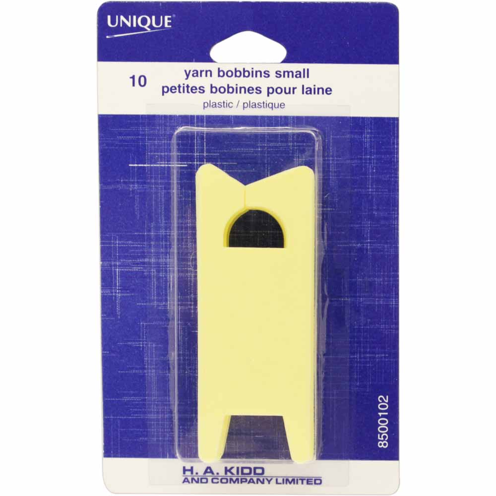 UNIQUE KNITTING Yarn Bobbins — Small — Plastic — 10 pcs