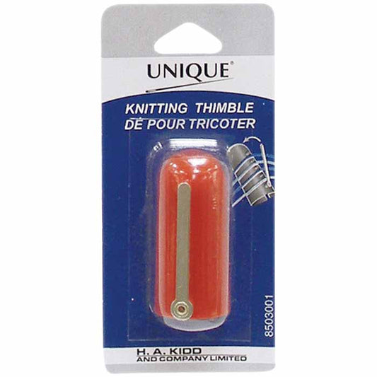 UNIQUE KNITTING Finger Knitting Thimble — Tension Guide for Single or Multiple Yarns