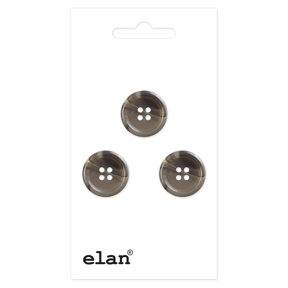 ELAN 4-hole button 18 mm (3/4 in), 3 count - 851812E