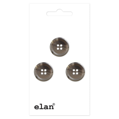 ELAN 4-hole button 18 mm (3/4 in), 3 count - 851812E