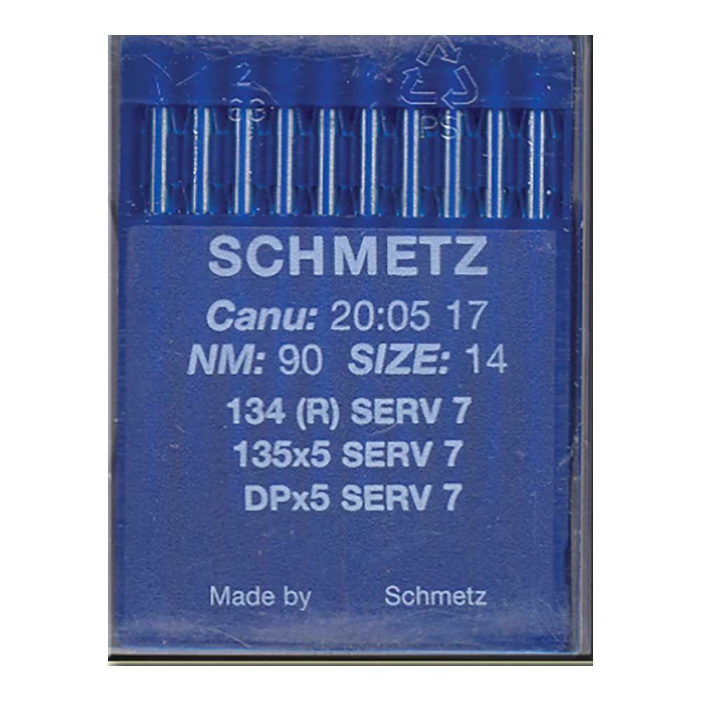 SCHMETZ Long Arm Needles 135x5 Cassette - 90/14 - 10 count